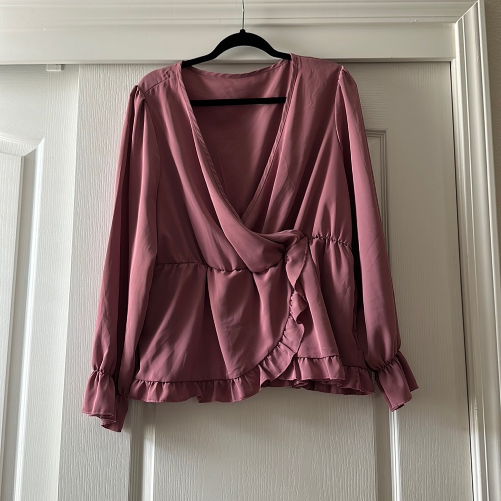 SHEIN Ruffle Blouse